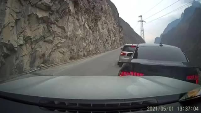 石头没掉下来,刹车是刹不住了...