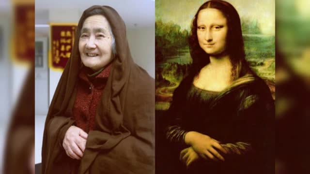 模仿《蒙娜丽莎》,《吃苹果的玛格丽特》等世界名画拍起了时尚大片